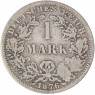 Германия 1 марка 1876 A