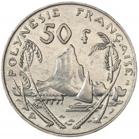Французская Полинезия 50 франков 1995
