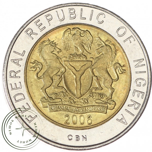 Нигерия 1 найра 2006 - 937037380