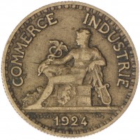 Франция 50 сантимов 1924