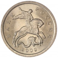 Монета 5 копеек 2009 СП UNC