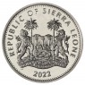 Сьерра-Леоне 1 доллар 2022 Дикая пятерка - Зебра