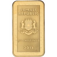 Монета Сомали 25 шиллингов 2013 Охотник и жертва - Пингвин