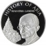 Острова Кука 1 доллар 2004 История Азии - Махатма Ганди — 937038047