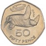 Острова Святой Елены и Вознесения 50 пенсов 1984