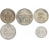 Монголия набор 5 монет 20, 50, 100, 200 тугриков 1994 и 500 тугриков 2001