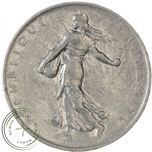 Франция 1 франк 1961 — 937038105
