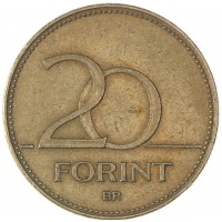 Монета Венгрия 20 форинтов 1995