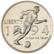 США 1/2 доллара 1994 Чемпионат мира по футболу 1994