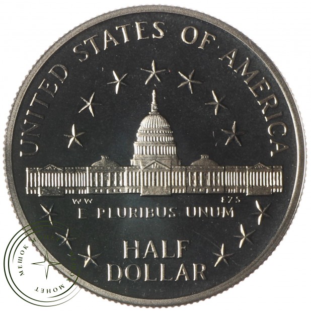 США 1/2 доллара 1989 200 лет Конгрессу