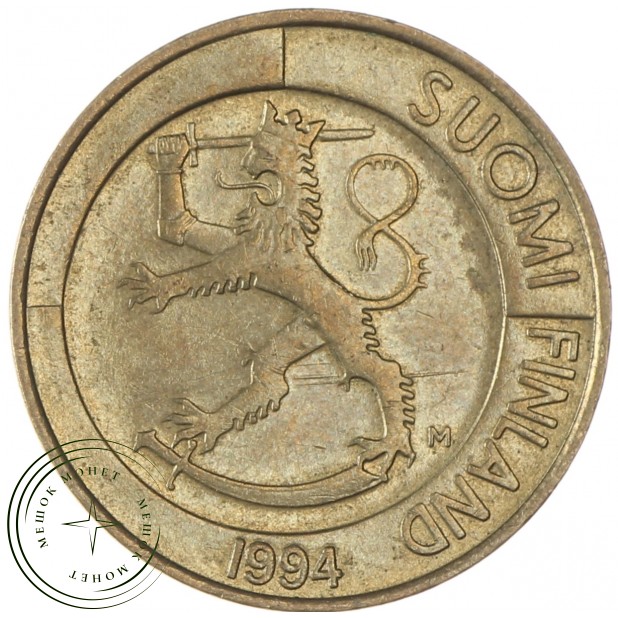 Финляндия 1 марка 1994