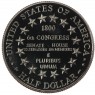 США 1/2 доллара 2001 Центр посещения Капитолия PROOF