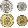 Гондурас набор 4 монеты 5, 10, 20 и 50 сентаво 2012-2014