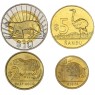 Уругвай Набор монет 2011-2014 (4 штуки)