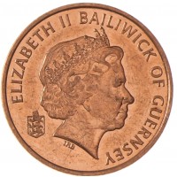 Гернси 1 пенни 2006