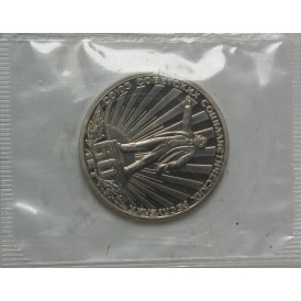 Монета 1 рубль 1982 60 лет образования СССР новодел PROOF в запайке 