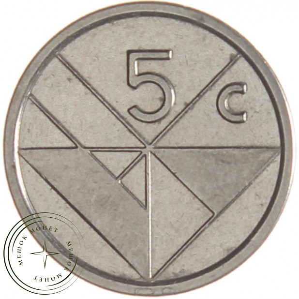 Аруба 5 центов 2015