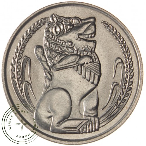 Сингапур 1 доллар 1975