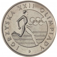 Польша 20 злотых 1980 XXII летние Олимпийские Игры 1980 в Москве 