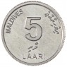 Мальдивы 5 лари 2012