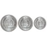 Китай набор 3 монеты 1986 - 2010