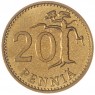 Финляндия 20 пенни 1970