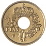 Испания 25 песет 2000