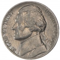 США 5 центов 1976 VF