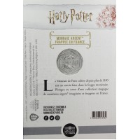 Монета Франция 10 евро 2021 Гарри Поттер и Дары Смерти часть 1