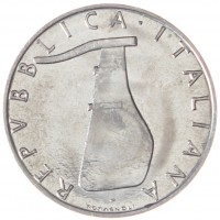 Италия 5 лир 1980