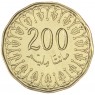 Тунис 200 миллимов 2020