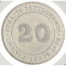 Стрейтс Сетлментс 20 центов 1935