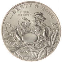 США 1/2 доллара 2008 Белоголовый орлан UNC