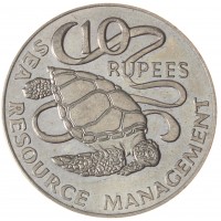 Сейшелы 10 рупий 1977 ФАО