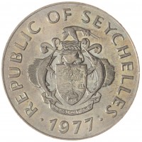 Банкнота Сейшелы 10 рупий 1977 ФАО