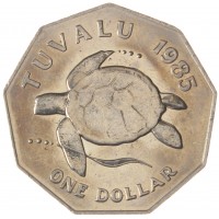 Тувалу 1 доллар 1985