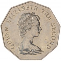 Монета Тувалу 1 доллар 1985