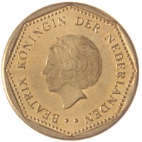 Монета Нидерландские Антильские острова 5 гульденов 1999