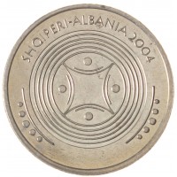 Монета Албания 50 леков 2004 Красота Дурреса
