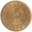 Белиз 5 центов 1976