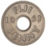 Фиджи 1 пенни 1963