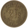 Бельгийское Конго 2 франка 1946