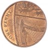 Великобритания 1 пенни 2009
