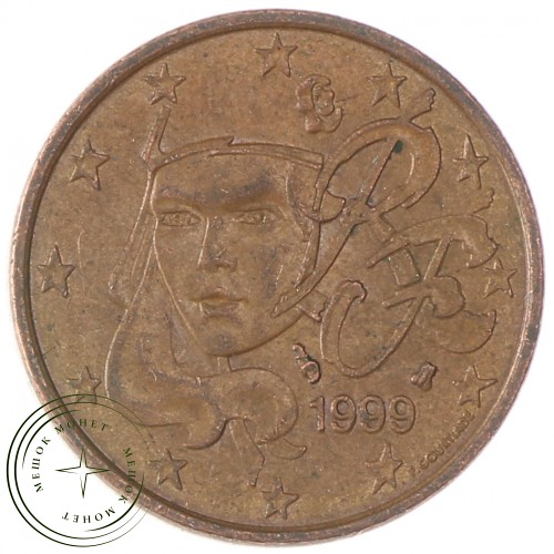 Франция 5 евроцентов 1999 — 937039158
