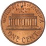 США 1 цент 1992