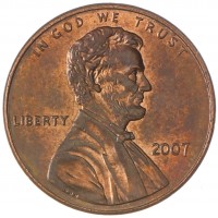 США 1 цент 2007