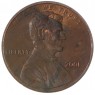 США 1 цент 2001