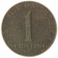 Австрия 1 шиллинг 1982