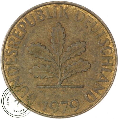 Германия 10 пфеннигов 1979 J — 937039186