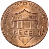 США 1 цент 2013 D